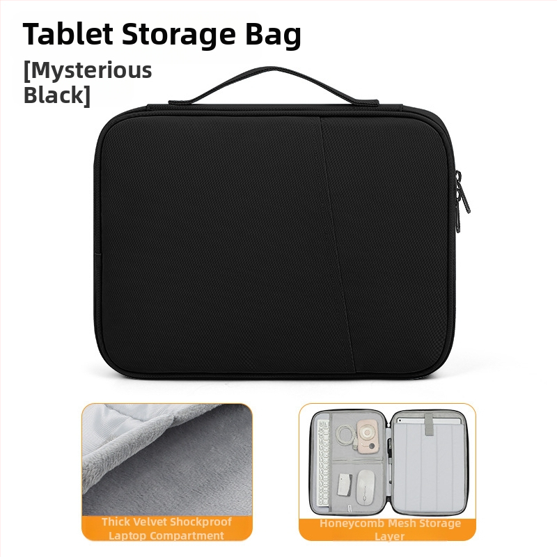 11 colių nešiojamas planšetinio kompiuterio krepšys verslui, biurui, kelioninis apsauginis dėklas, apsaugantis nuo purslų, horizontalus planšetinio kompiuterio vidinis krepšys, nešiojamas