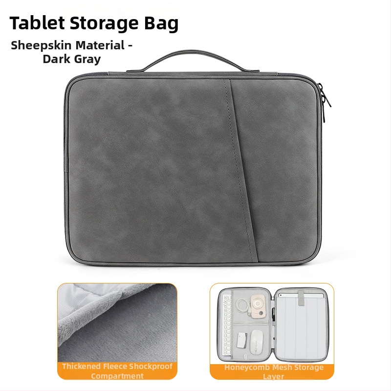 11 colių nešiojamas planšetinio kompiuterio krepšys verslui, biurui, kelioninis apsauginis dėklas, apsaugantis nuo purslų, horizontalus planšetinio kompiuterio vidinis krepšys, nešiojamas