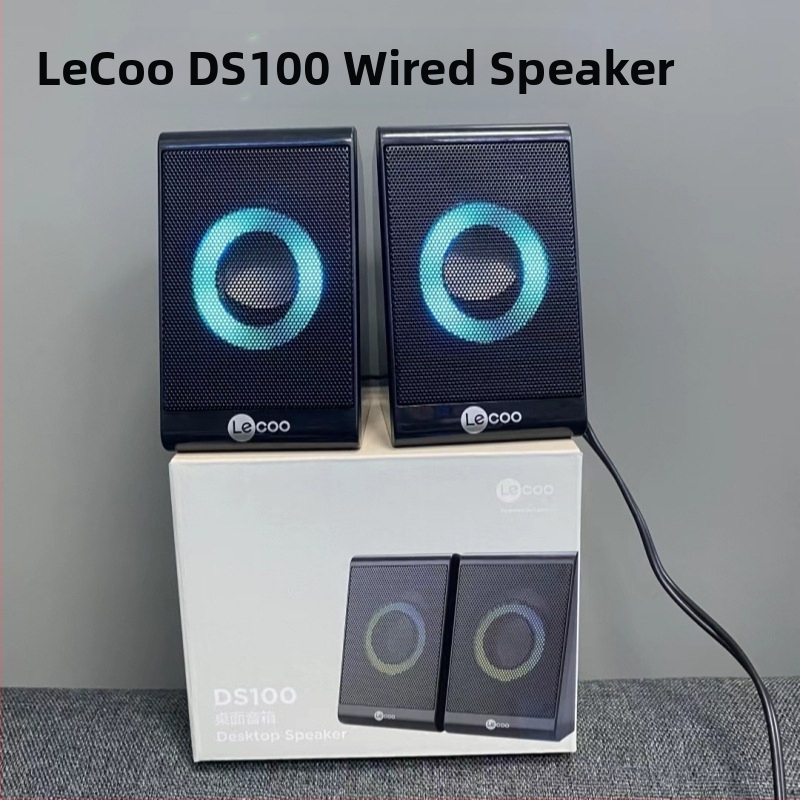 DS100 Настолен компютър, субуфер 2.0, високоговорител, USB кабелен, аудио за лаптоп, аксесоари за компютър, партида