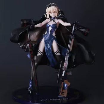 Χονδρική Anime Ο Βασιλιάς μου Hesseba Dragging Gun Μαύρος Χαζός Φιγούρα Μοντέλο Στολίδι