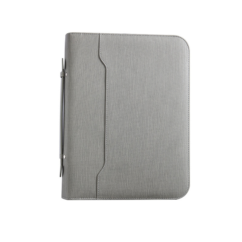 Папка с цип A4, чанта, кожена, с подвижни листа, мениджър продажби, куфарче с информация за договор, нов стил