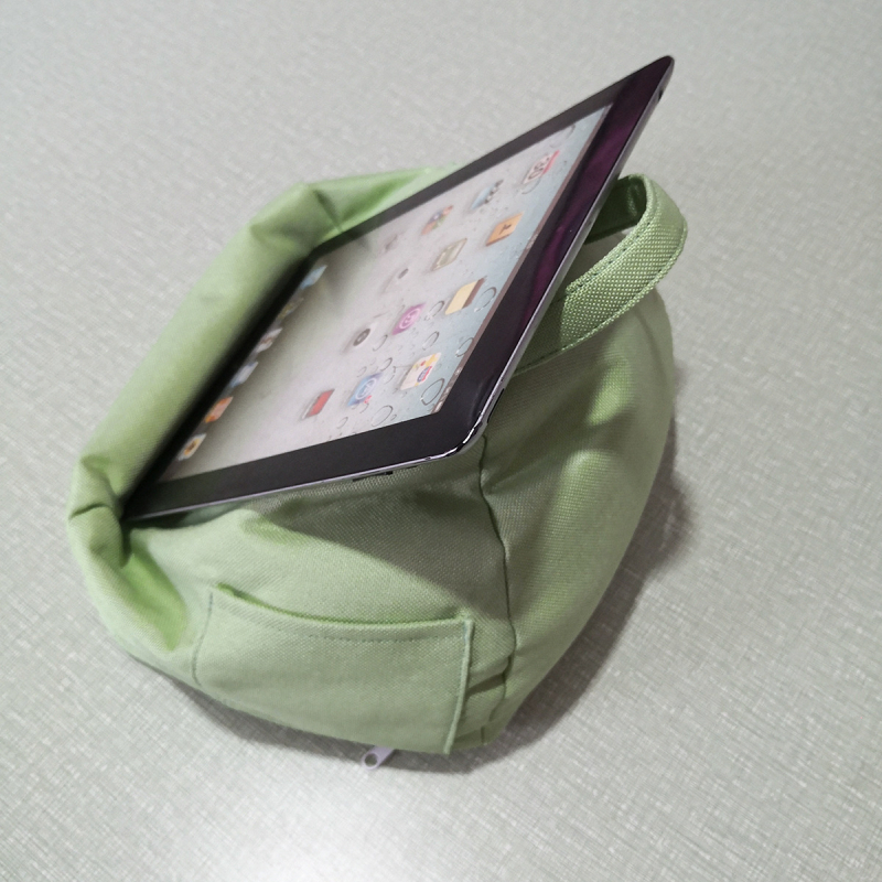 pad004-01 [smailėjantis pufas] nešiojamo planšetinio kompiuterio pagalvėlė skaitmeninei lentai / ekrano piešimo laikiklis skaitymo pagalvėlė