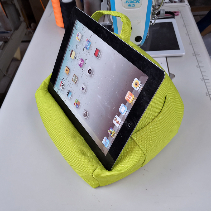 pad004-01 [smailėjantis pufas] nešiojamo planšetinio kompiuterio pagalvėlė skaitmeninei lentai / ekrano piešimo laikiklis skaitymo pagalvėlė