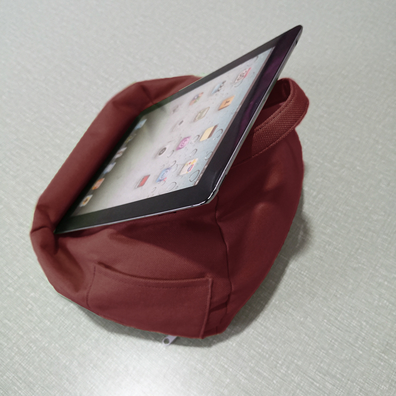 pad004-01 [smailėjantis pufas] nešiojamo planšetinio kompiuterio pagalvėlė skaitmeninei lentai / ekrano piešimo laikiklis skaitymo pagalvėlė