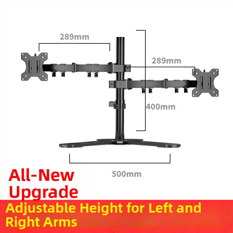 14-27 ekraaniklamber kahekordse ekraaniga ühendamiseks pöörleva arvuti tõsteteleskoopklambriga [tootja] AliExpress