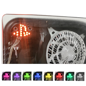 PS5 läbipaistev kest soojuse hajutamise aukudega PS5 kest optilise draivi versioon läbipaistva värviga hostkate soojuse hajutamise kaitsekest