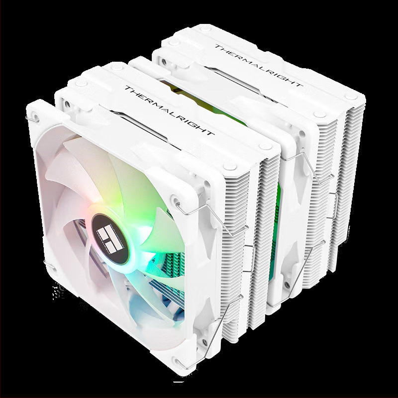 Limin PA120 seeria ARGB mitmeplatvormiline 6 soojustoruga õhkjahutusega radiaator, topelttorn, topeltventilaatoriga protsessori radiaator