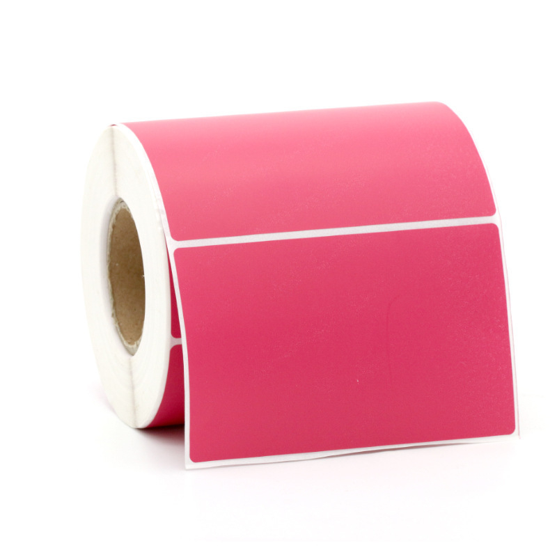 Háromszoros színes hőpapír öntapadós címkepapír piros sárga kék zöld barna színű háromszoros hőpapír