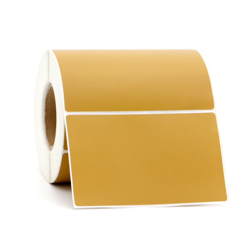 Háromszoros színes hőpapír öntapadós címkepapír piros sárga kék zöld barna színű háromszoros hőpapír