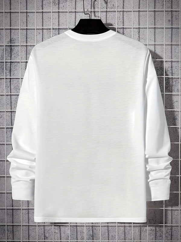 Hosszú ujjú, bő, tinta mintás, hegyi mintás, naplementés mintás férfi őszi ruházat, divatos, nemzeti stílusú, hétköznapi dzseki - H291