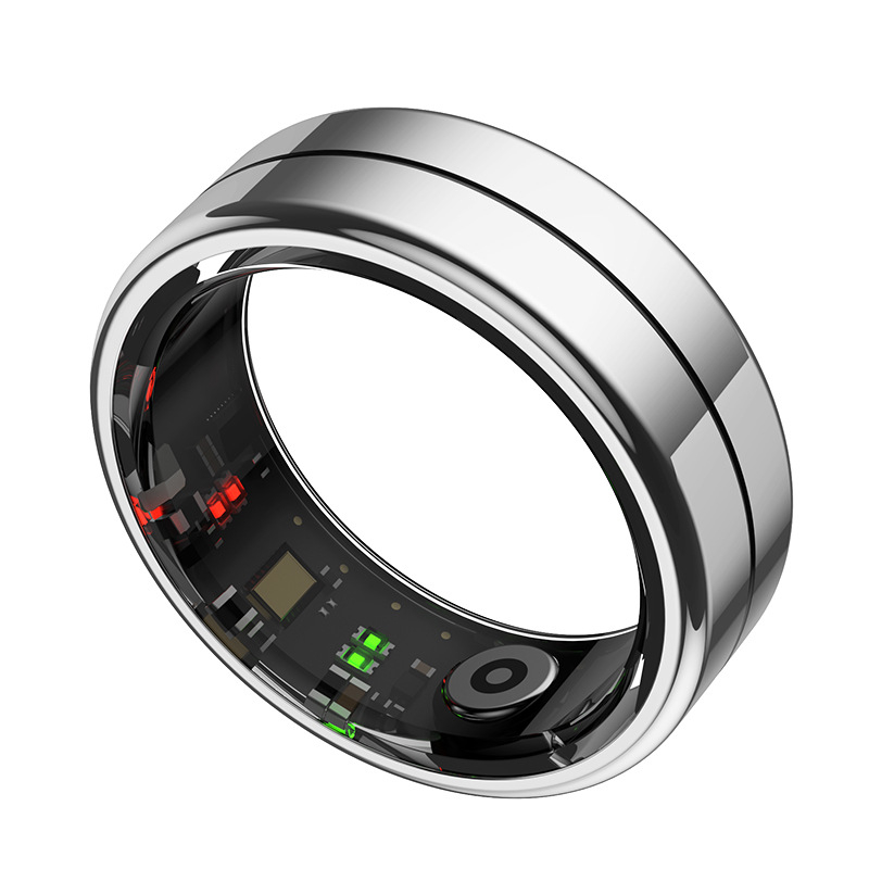 Piiriülene uus R04 nutikas rõngas pulsisageduse, vere hapniku ja une jälgimiseks, puldiga fotomeeter sammude ja treeningute jälgimiseks, multifunktsionaalne