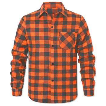 Επαγγελματικό, Casual, Πουκάμισο με φανέλα και καρό, Προσαρμοσμένο φλοράλ πουκάμισο, Διασυνοριακή εξαγωγή, Ανδρικά ρούχα, Ευρωπαϊκά και Αμερικανικά, Εργοστάσιο, Προσαρμοσμένο βαμβάκι