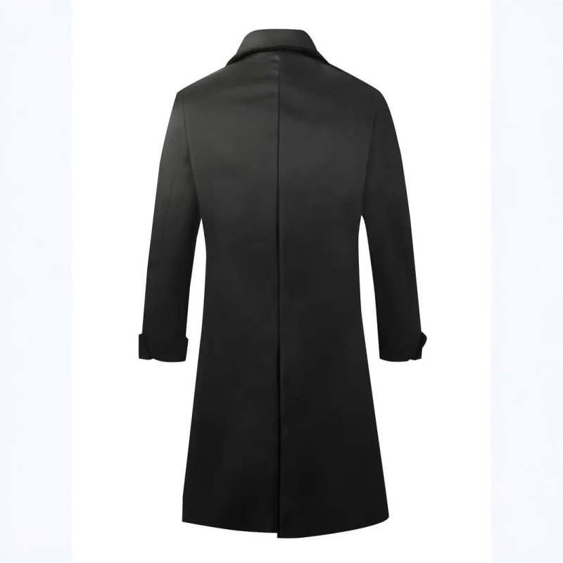 Užsienio prekybos europietiški ir amerikietiški didelio dydžio ilgi odiniai vėjastriukiai vyriški dvieiliai viduramžių odiniai viršutiniai drabužiai vokiški kariniai odiniai viršutiniai drabužiai vyrams madingi