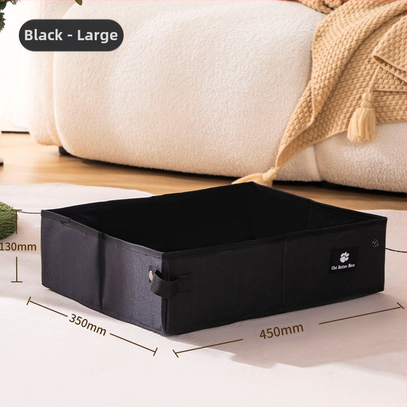 Hordozható macskaalom doboz, összecsukható, eldobható alom doboz, macska WC, utazótáska, alomdoboz, macska kellékek