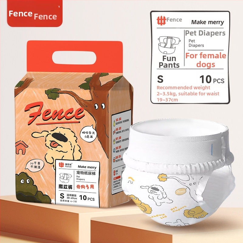 Ühekordsed isaskoerte mähkmed, füsioloogilised püksid, mugavad ja hingavad, lekkekindlad, kergesti imenduvad ja ei pöördosmoosi, sise- ja välistingimustes kasutamiseks