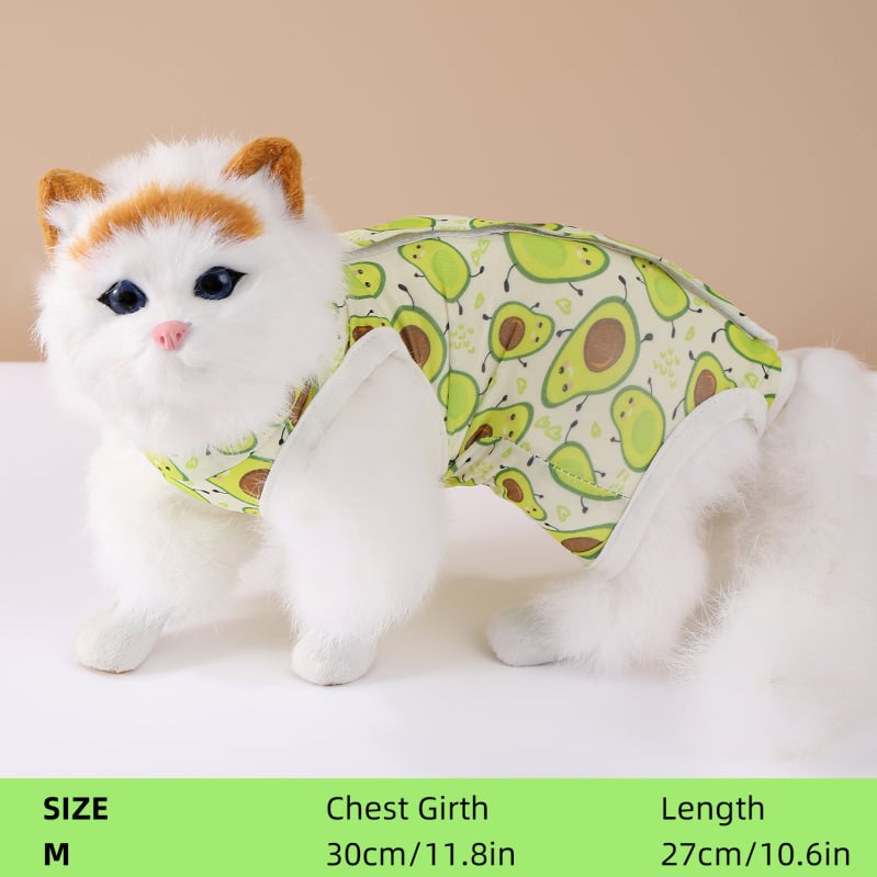 Тънки дрехи за домашни любимци, дрехи за кученца и котки, чиста памучна флорална пола, сини и сребристи, плавно движещи се дрехи за малки кучета