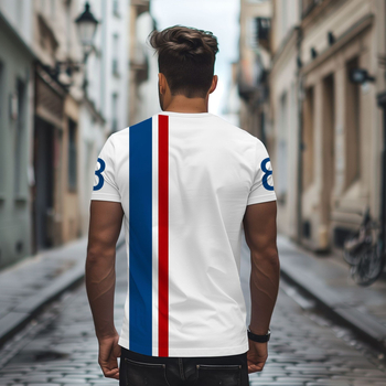 Határokon átnyúló Aliexpress Amazon Határokon átnyúló Férfi Nyári Rövid Ujjú Betűs Póló Felsőrészek