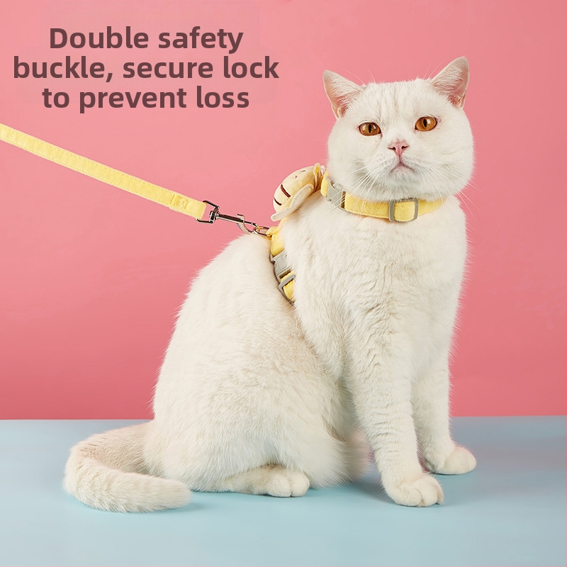 Пчела I-образна каишка за котки, каишка за гърди, домашни любимци, каишка за котки, въже за ходене, гърди, гръб, на едро