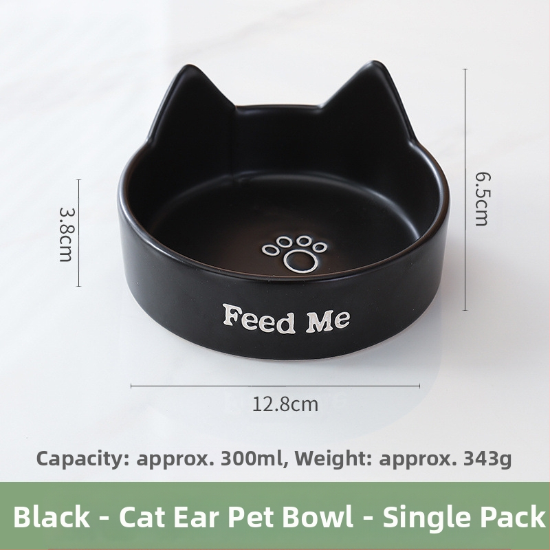 Kassikauss must keraamiline koerakauss must kauss kassitoidukauss koerajook kassitoidukauss lemmiklooma veekauss koputusvastane