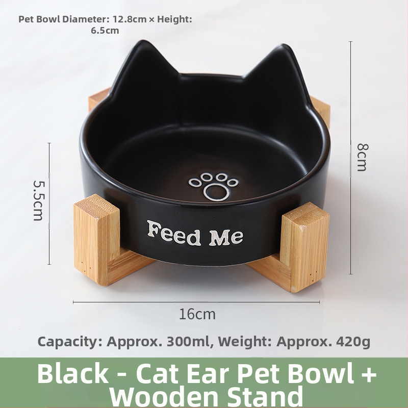 Kassikauss must keraamiline koerakauss must kauss kassitoidukauss koerajook kassitoidukauss lemmiklooma veekauss koputusvastane