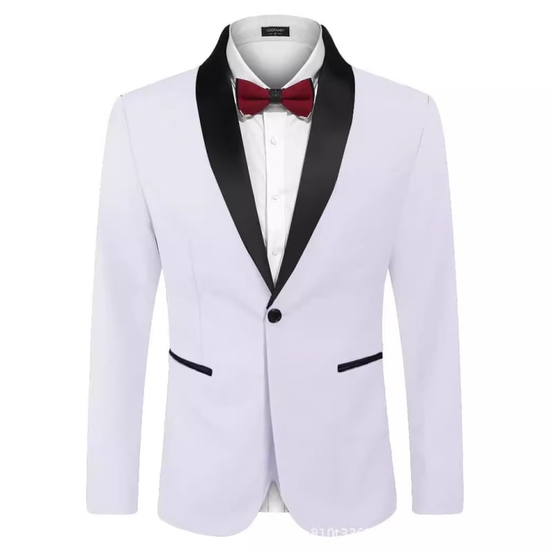 Costum de baie pentru bărbați, cu un singur rând, cu un nasture, la modă, simplu, cu cusături contrastante, plus mărime