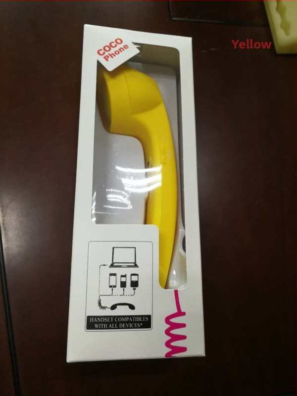 Klassikaline mobiiltelefoni antiikne kõrvaklapp 10 värvi valikuline rasedatele naistele kiirgusvastane retro mobiiltelefoni suur kõrvaklappide tootja laos