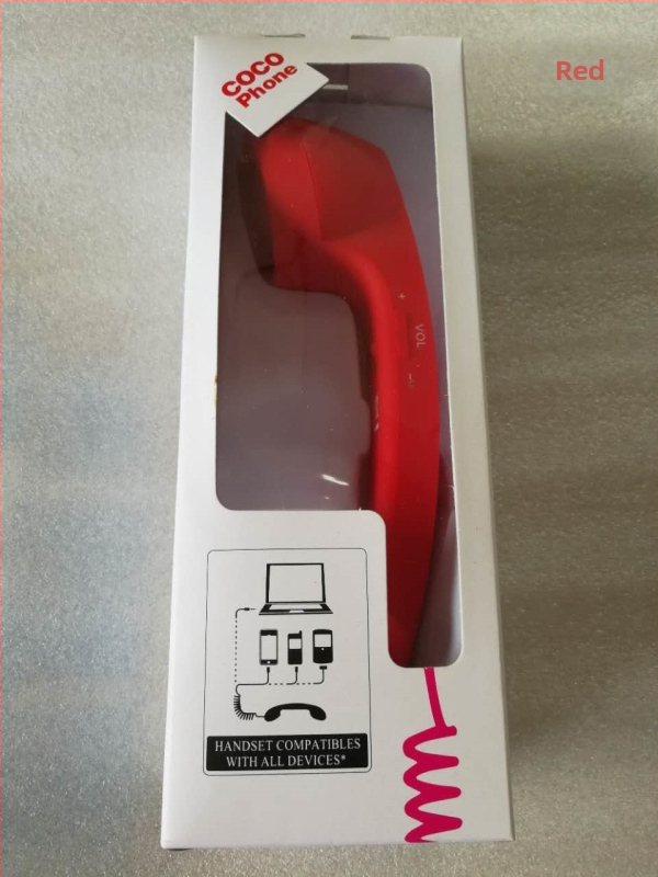 Klassikaline mobiiltelefoni antiikne kõrvaklapp 10 värvi valikuline rasedatele naistele kiirgusvastane retro mobiiltelefoni suur kõrvaklappide tootja laos