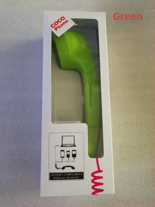 Klassikaline mobiiltelefoni antiikne kõrvaklapp 10 värvi valikuline rasedatele naistele kiirgusvastane retro mobiiltelefoni suur kõrvaklappide tootja laos