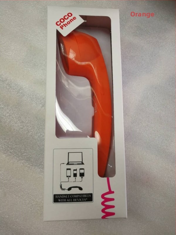 Klassikaline mobiiltelefoni antiikne kõrvaklapp 10 värvi valikuline rasedatele naistele kiirgusvastane retro mobiiltelefoni suur kõrvaklappide tootja laos