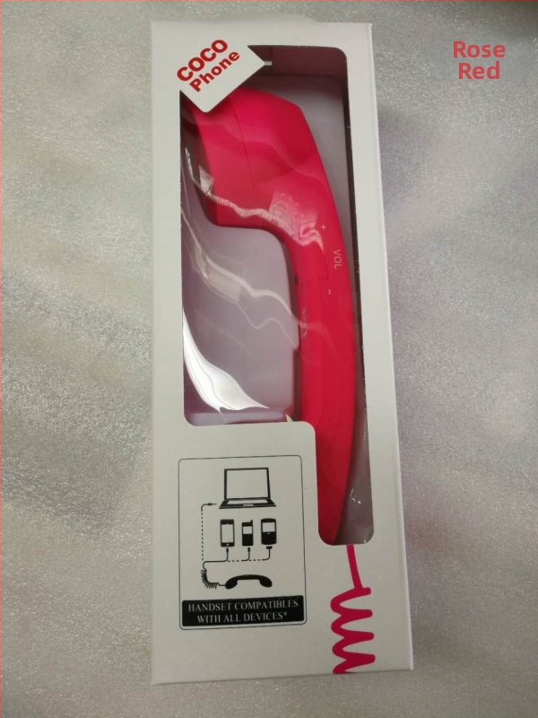 Klassikaline mobiiltelefoni antiikne kõrvaklapp 10 värvi valikuline rasedatele naistele kiirgusvastane retro mobiiltelefoni suur kõrvaklappide tootja laos