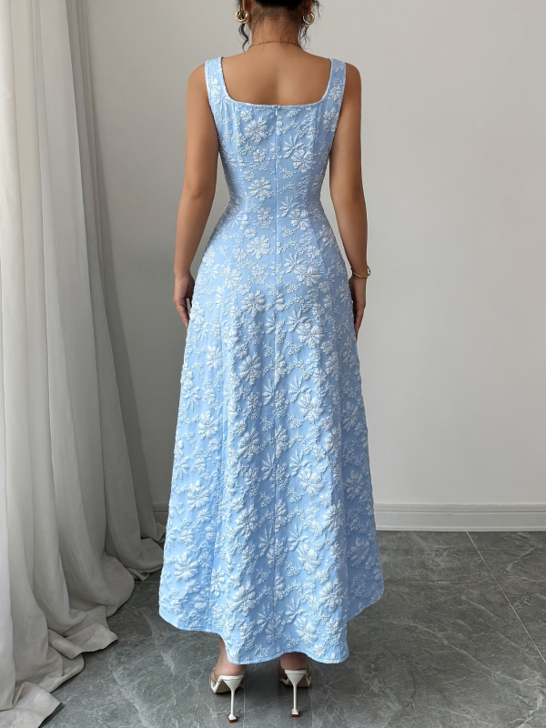 Amazon határokon átnyúló európai és amerikai harisnyatartós ruha, nyári új francia vékony textúrájú anyagból készült elegáns ruha