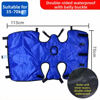 Teļa veste Teļa sabiezēta aukstumizturīga veste Teļa silts ūdensnecaurlaidīgs kokvilnas apģērbs Teļa fermas teļa izolācijas apģērbs