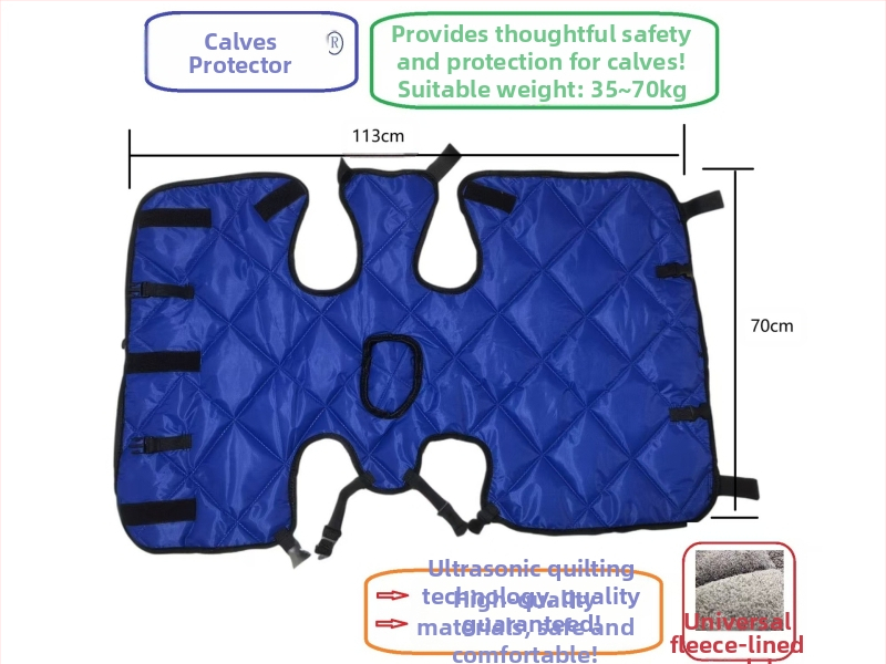 Teļa veste Teļa sabiezēta aukstumizturīga veste Teļa silts ūdensnecaurlaidīgs kokvilnas apģērbs Teļa fermas teļa izolācijas apģērbs