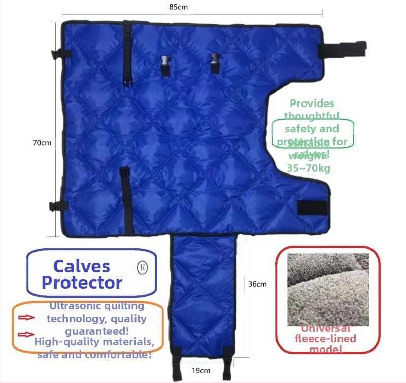 Teļa veste Teļa sabiezēta aukstumizturīga veste Teļa silts ūdensnecaurlaidīgs kokvilnas apģērbs Teļa fermas teļa izolācijas apģērbs
