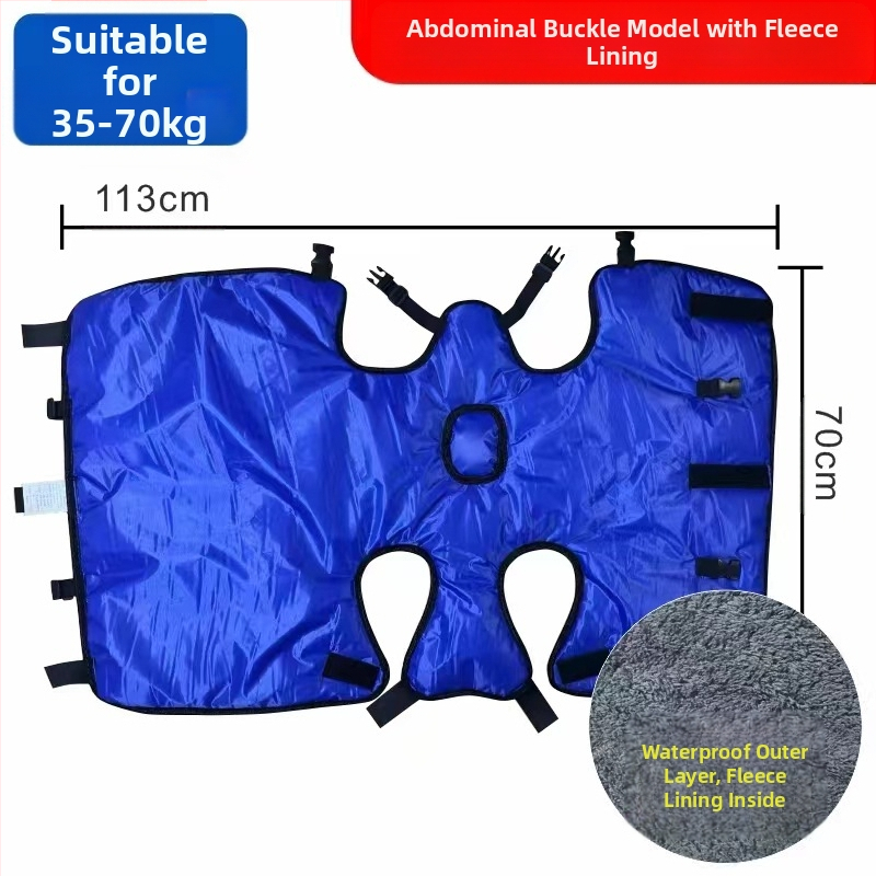 Teļa veste Teļa sabiezēta aukstumizturīga veste Teļa silts ūdensnecaurlaidīgs kokvilnas apģērbs Teļa fermas teļa izolācijas apģērbs