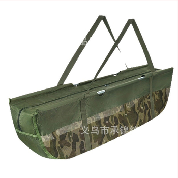 Kokkupandav kalapüügi kaalumisvõrkkott, kerge ja kulumiskindel mõõtekott, kalastustarbed