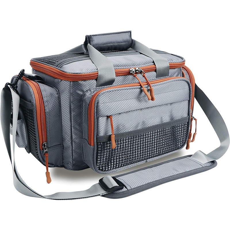 Daudzfunkcionāla rokassoma, makšķerēšanas piederumu soma pāri plecam, makšķerēšanas knaibles, zivju kontroles ierīce, plecu soma, mānekļu komplekts