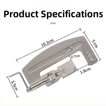 Нов бърз кук от неръждаема стомана, двойна кука, полуавтоматично закачане, инструмент за куки Jinhaixi, артефакт за куки