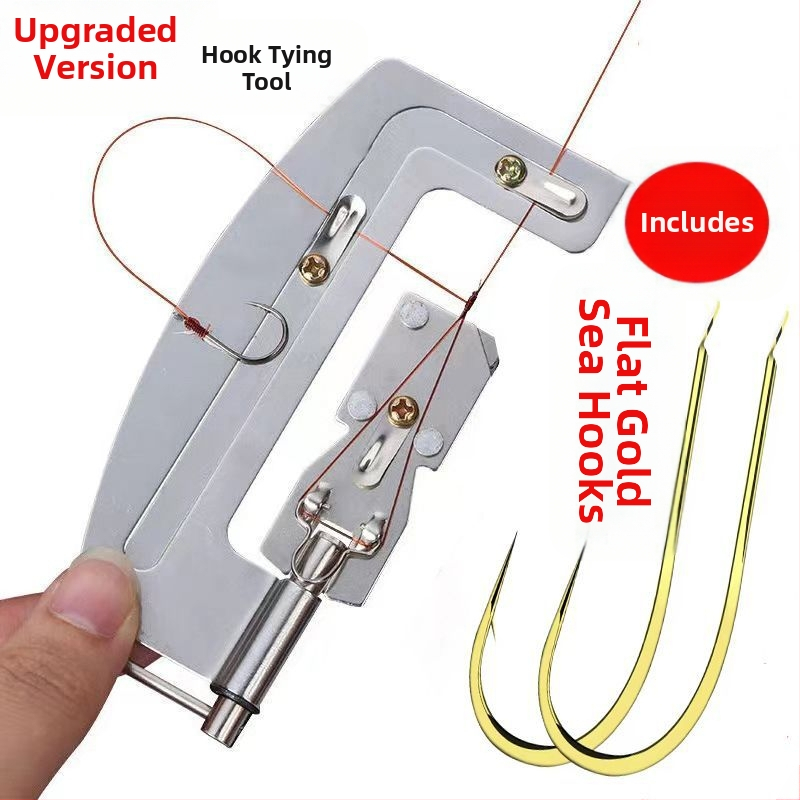 Uus kiirkonksuga roostevabast terasest konksuga topeltkonksuga poolautomaatne haakimise Jinhaixi konksutööriista haakimise konksu artefakt