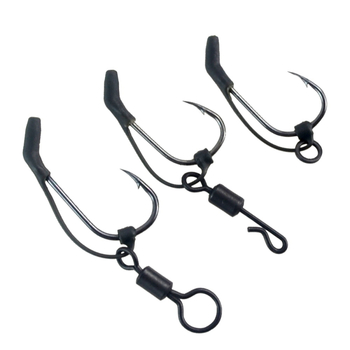 20 броя калъфи за куки за дълга стръв, гумени защитни калъфи, комплект за трансграничен европейски риболов, аксесоари за риболов на шаран