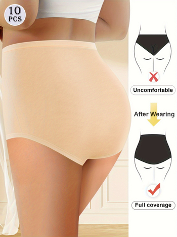 2025. aasta piiriülene uus Euroopa ja Ameerika suur suurus lilleline aluspesu 10 tükki suurt elegantset aluspesu piiriülene otsetarne