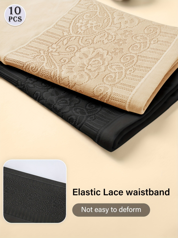 2025. aasta piiriülene uus Euroopa ja Ameerika suur suurus lilleline aluspesu 10 tükki suurt elegantset aluspesu piiriülene otsetarne