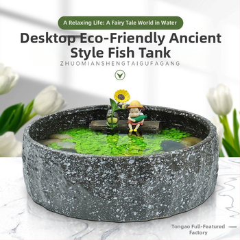 Senovinis metodas, cilindras, mikropeizažas, pasaka, kraštovaizdžio papuošalai, maži namų ūkiai, kūrybingi ekologiški vandens augalai, dekoratyviniai hidroponiniai augalų peizažai