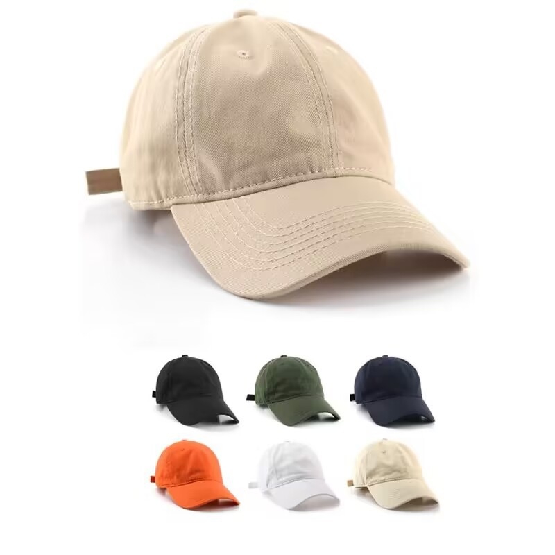 Kohandatud mütsid, pestud puuvill, laiendatud suure peaga pesapallimütsid, tikitud logo trükkimine, eritellimusel valmistatud pehme ülaosaga nokamütsid meestele ja naistele