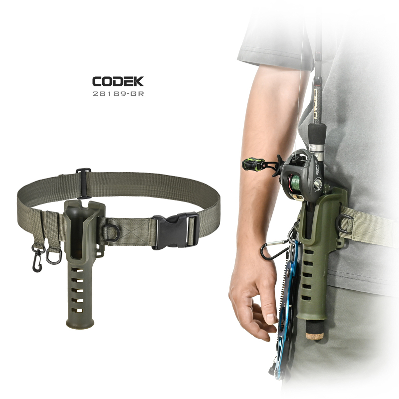 28189 CODEK [meškerės diržo laikiklis] „Luya“ meškerės diržo laikiklis, pakabinamas ant juosmens, žvejybos įrangos sagtis