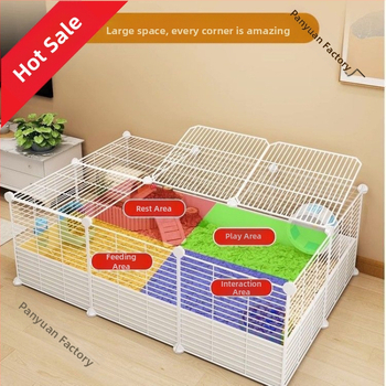 Πολυτελές μεγάλο κλουβί σκαντζόχοιρου για οικιακή χρήση, κατάλληλο για χάμστερ, με βασικά χαρακτηριστικά για διακόσμηση σε στιλ βίλας