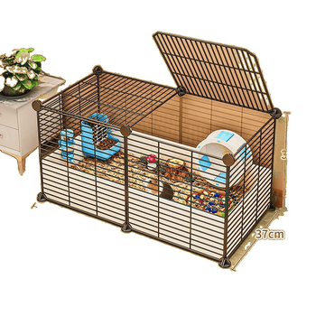 Πολυτελές μεγάλο κλουβί σκαντζόχοιρου για οικιακή χρήση, κατάλληλο για χάμστερ, με βασικά χαρακτηριστικά για διακόσμηση σε στιλ βίλας