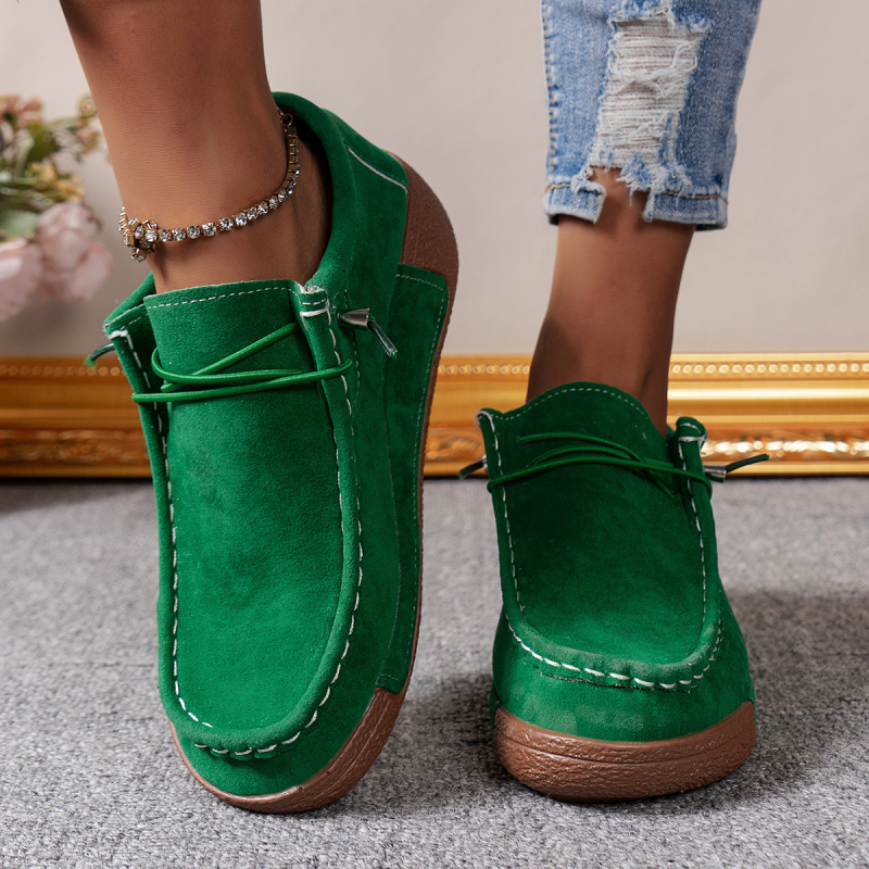 Amazoni Euroopa ja Ameerika väliskaubanduse uued pluss-suuruses naistekingad, lamedad lõuendkingad, laisad libisemiskindlad vabaajakingad