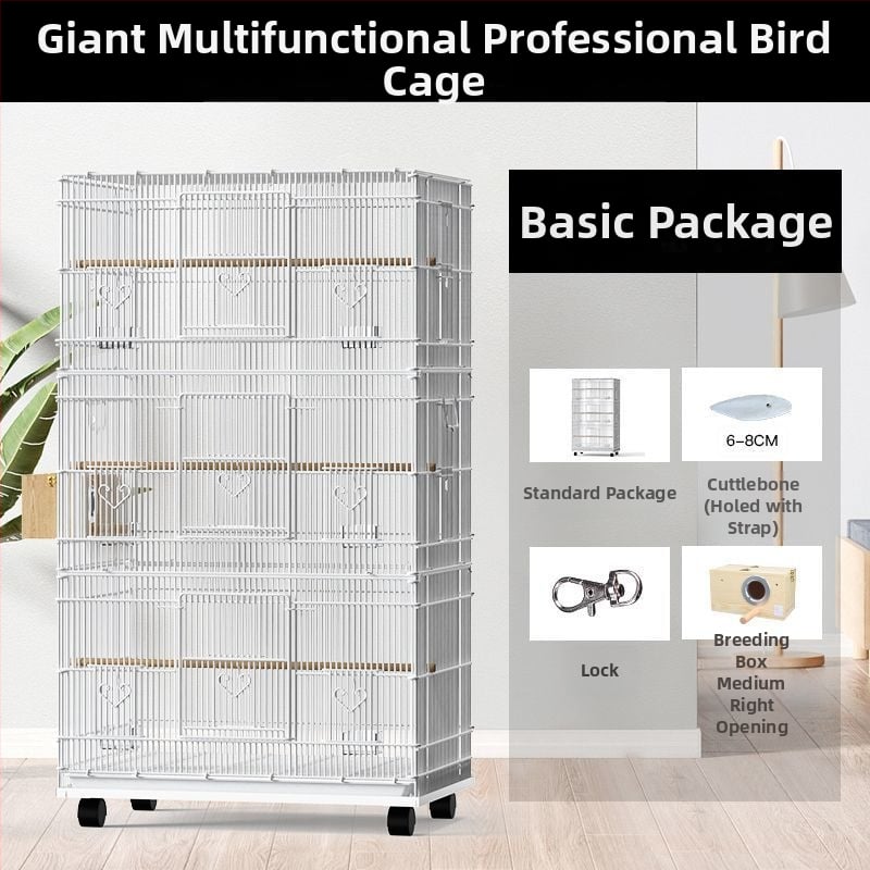 Lu f голяма луксозна клетка за папагал орехче осем тигрова кожа xuanfeng божур клетка за птици развъждане огромен дом