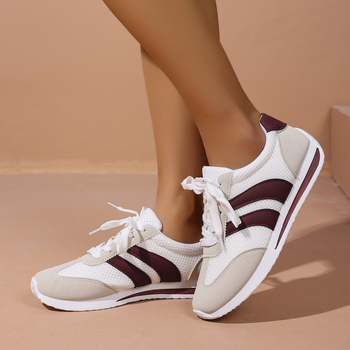 Αθλητικά Παπούτσια Amazon με Δέσιμο σε Διασυνοριακό Χώρο, Επίπεδα Παπούτσια Χαμηλά με Μαλακές Σόλες, Παπούτσια για Φοιτητές, Άνετα και Ελαφριά Αθλητικά Παπούτσια Χαμηλά